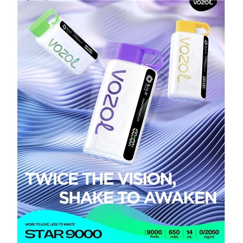 vozol star 9000 puffs disposable vape Vozol Star 9000 Disposable Vapes – The Kocky Dog