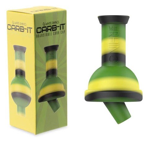 White Rhino Carb-It Silicone Carb Cap