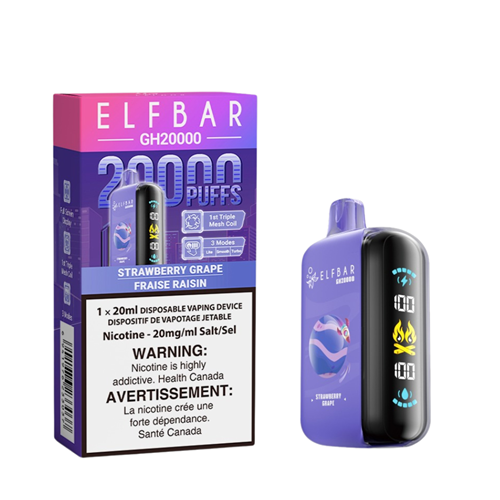 Elf Bar GH20k Puff Disposable Vapes