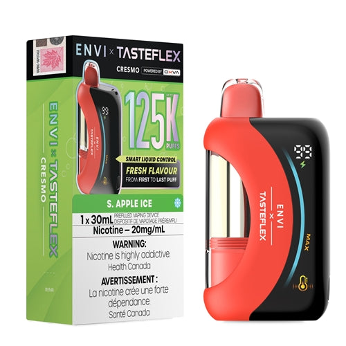 Envi X Tasteflex - Cresmo 30ml 125k Disposable Vapes