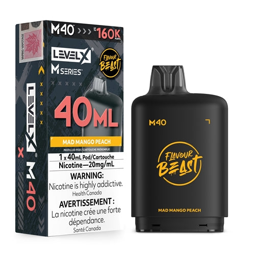 Level X M Series 40ml Pods