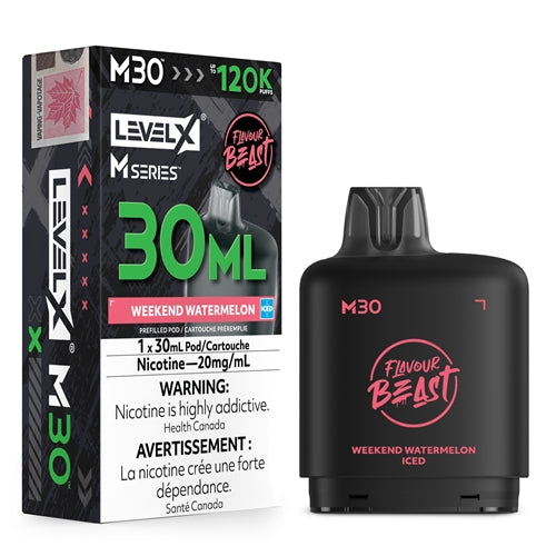 Level X M Series 30ml Pods