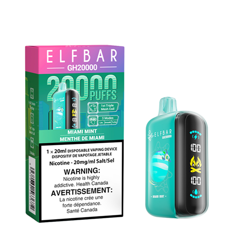 Elf Bar GH20k Puff Disposable Vapes