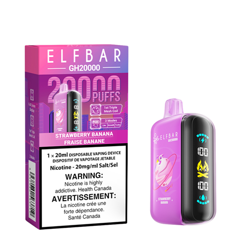 Elf Bar GH20k Puff Disposable Vapes