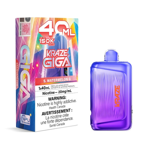 Kraze Giga 40ml Disposable Vapes