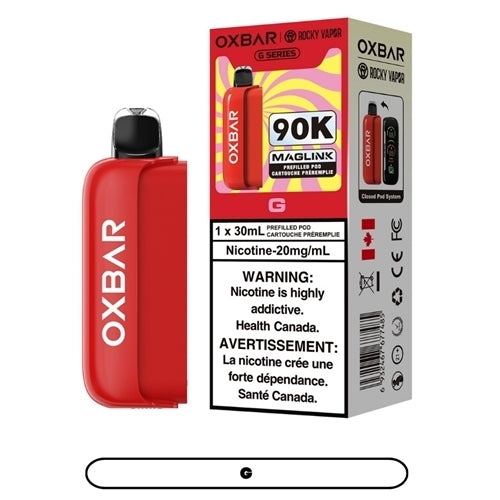 Rocky Vapor X Oxbar Maglink Pre-Filled Pods