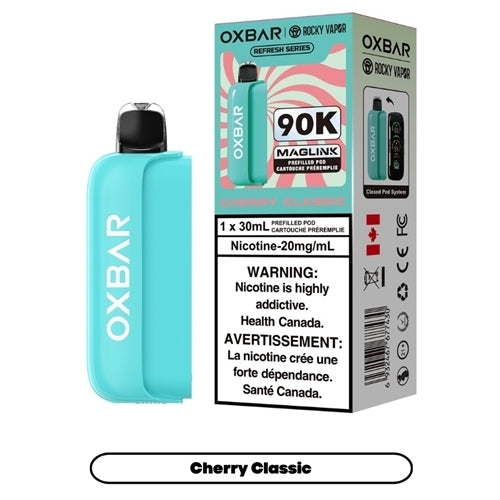 Rocky Vapor X Oxbar Maglink Pre-Filled Pods