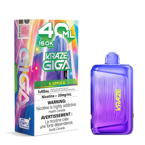 Kraze Giga 40ml Disposable Vapes