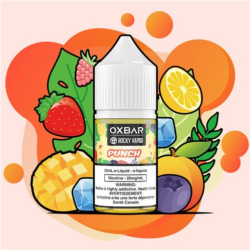 Rocky Vapor X Oxbar Salt Nic