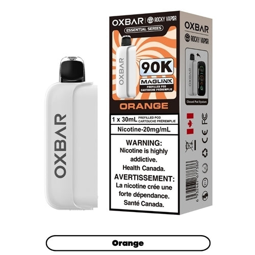 Rocky Vapor X Oxbar Maglink Pre-Filled Pods