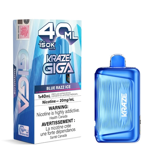 Kraze Giga 40ml Disposable Vapes