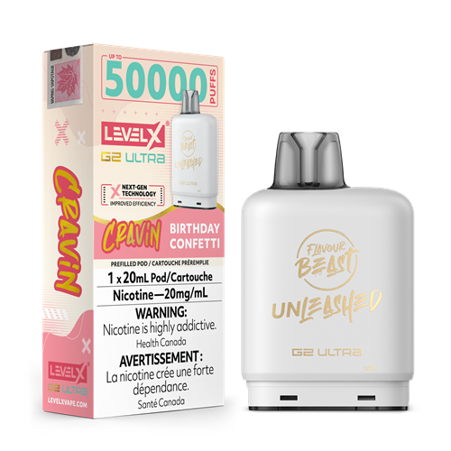 Level X G2 Ultra Unleashed Pods 20ml
