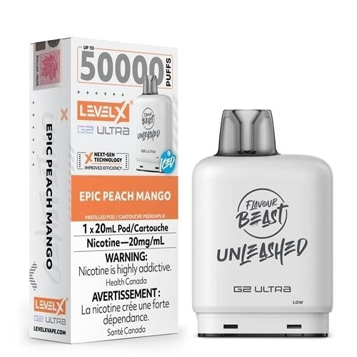 Level X G2 Ultra Unleashed Pods 20ml