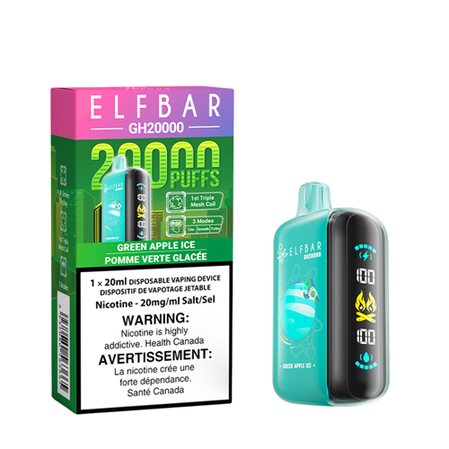 Elf Bar GH20k Puff Disposable Vapes