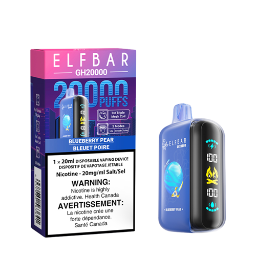 Elf Bar GH20k Puff Disposable Vapes