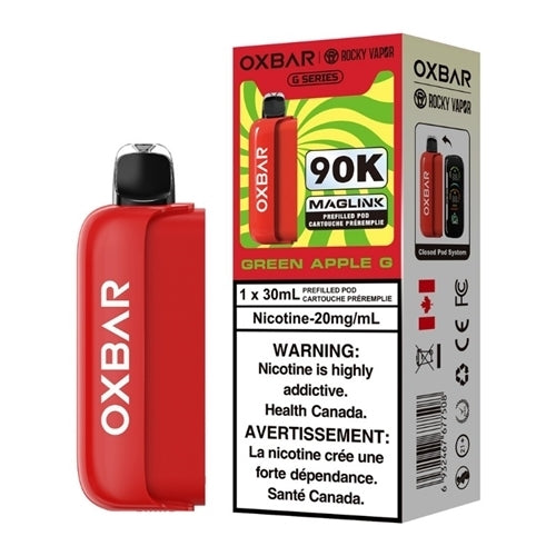 Rocky Vapor X Oxbar Maglink Pre-Filled Pods