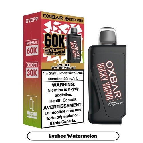 Rocky Vapor Oxbar Svopp 60k Pre-Filled Pods