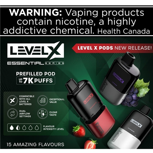 Level X Essential Series Pods 14ml