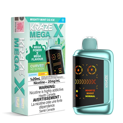 Kraze Mega X Disposable Vapes