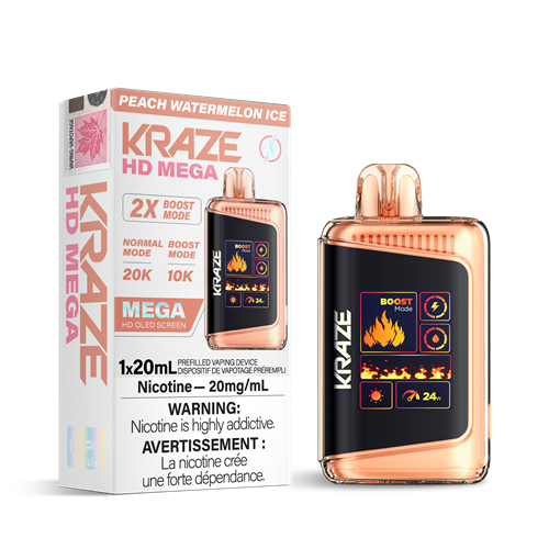 Kraze HD Mega 20k Disposable Vapes