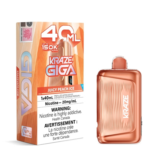 Kraze Giga 40ml Disposable Vapes