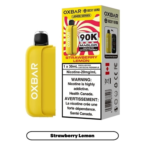 Rocky Vapor X Oxbar Maglink Pre-Filled Pods