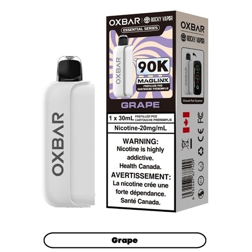 Rocky Vapor X Oxbar Maglink Pre-Filled Pods