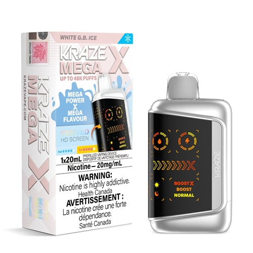 Kraze Mega X Disposable Vapes