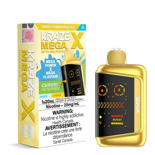 Kraze Mega X Disposable Vapes