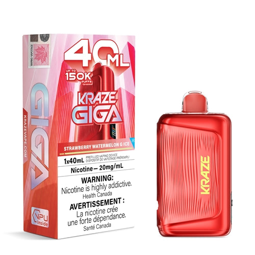 Kraze Giga 40ml Disposable Vapes