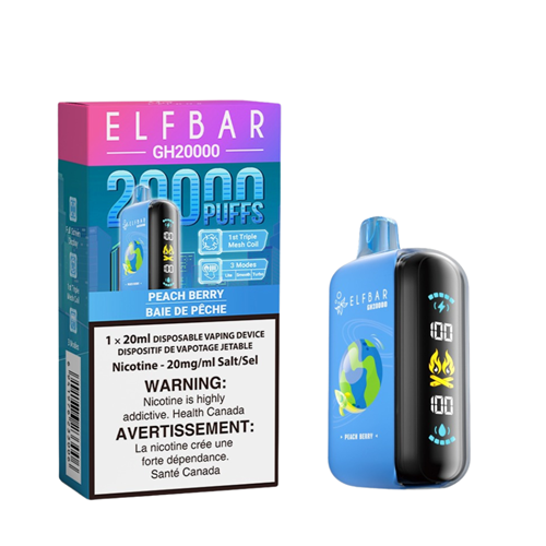 Elf Bar GH20k Puff Disposable Vapes