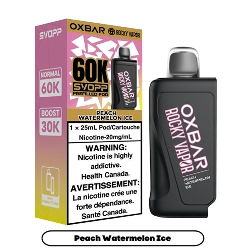 Svopp Rocky Vapor Oxbar 60k Pre-Filled Pods