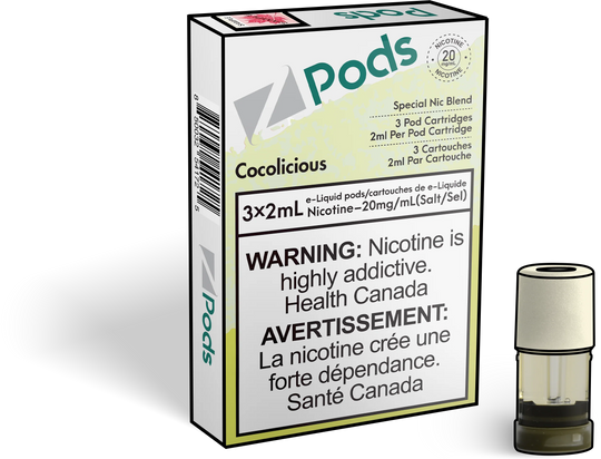 ZPods STLTH Compatible Pods *Excise Tax*