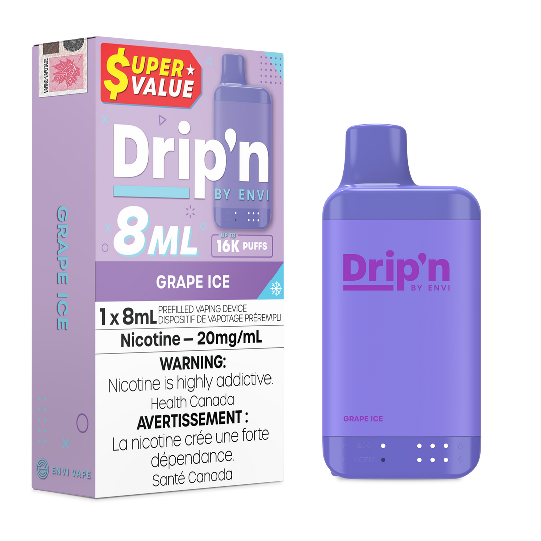 Drip'n by Envi 8ml Disposable Vapes
