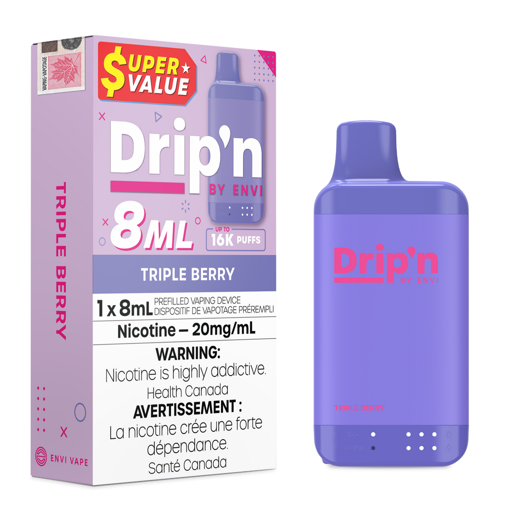 Drip'n by Envi 8ml Disposable Vapes