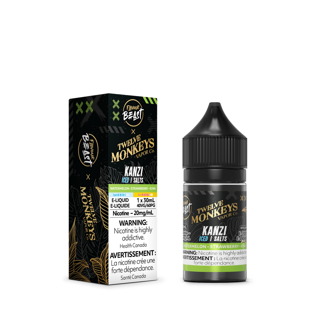 Flavour Beast X Twelve Monkeys 30ml Nic Salts Iced