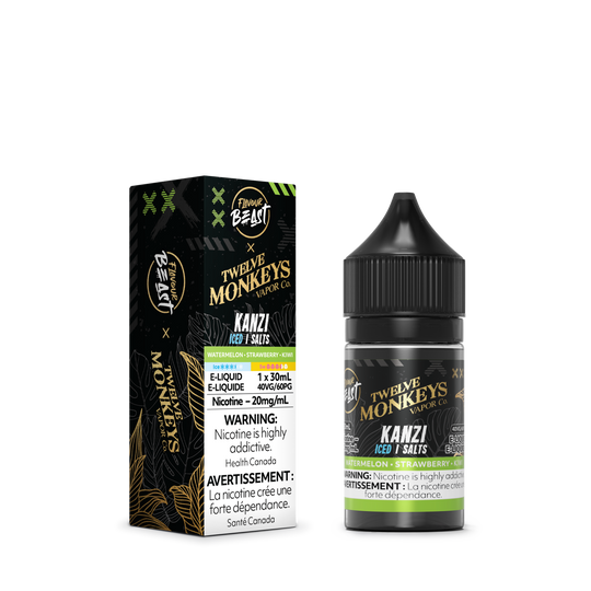 Flavour Beast X Twelve Monkeys 30ml Nic Salts Iced