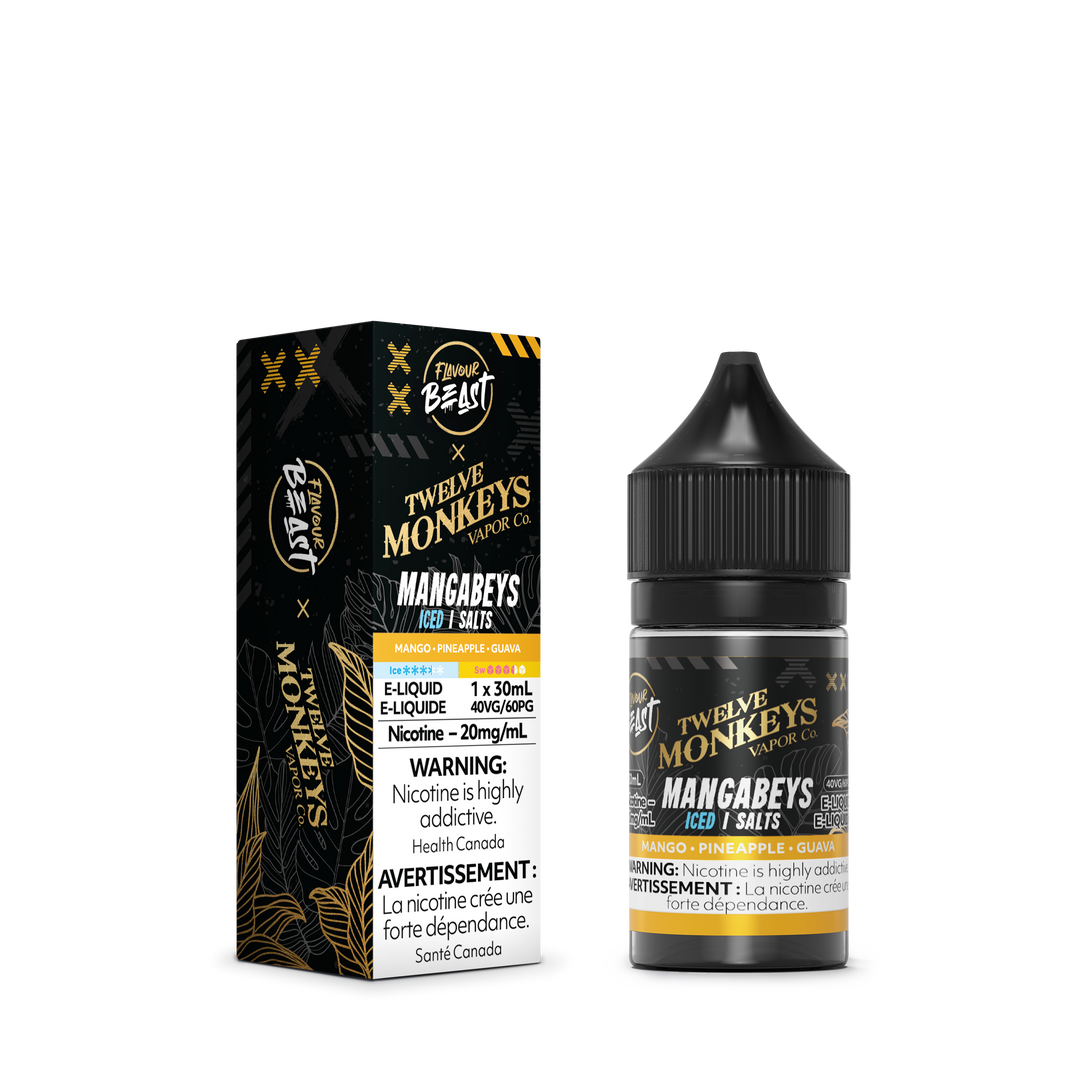 Flavour Beast X Twelve Monkeys 30ml Nic Salts Iced