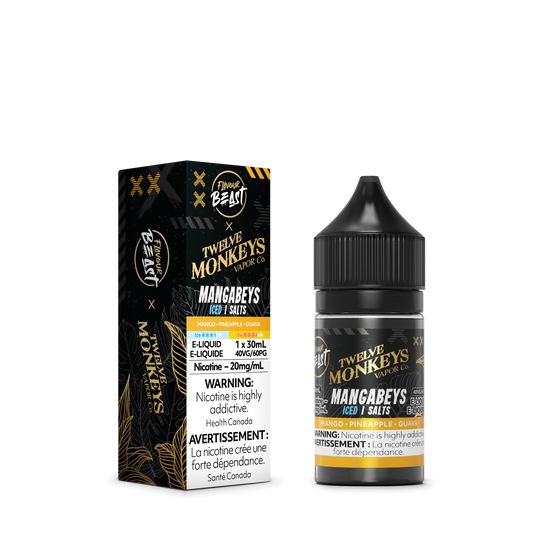 Flavour Beast X Twelve Monkeys 30ml Nic Salts Iced