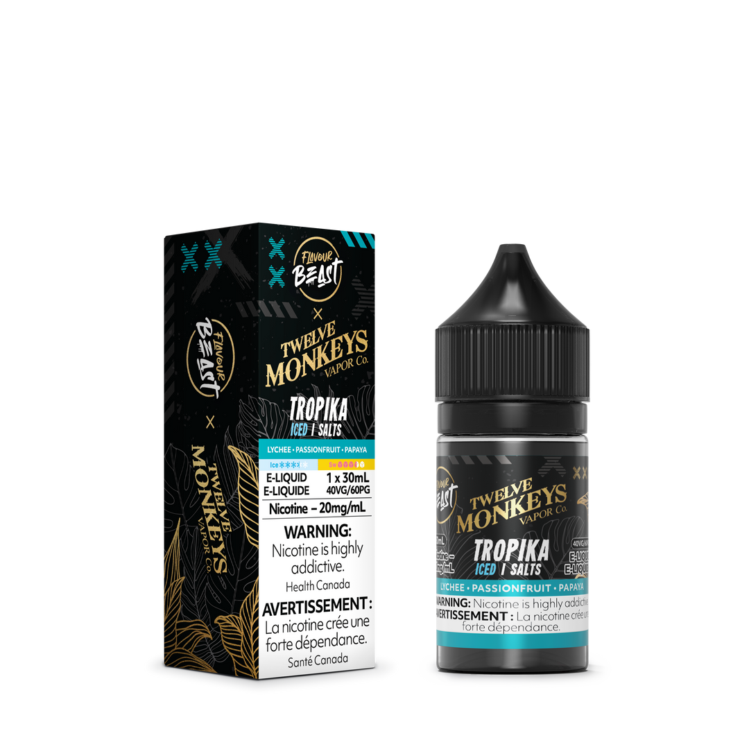 Flavour Beast X Twelve Monkeys 30ml Nic Salts Iced