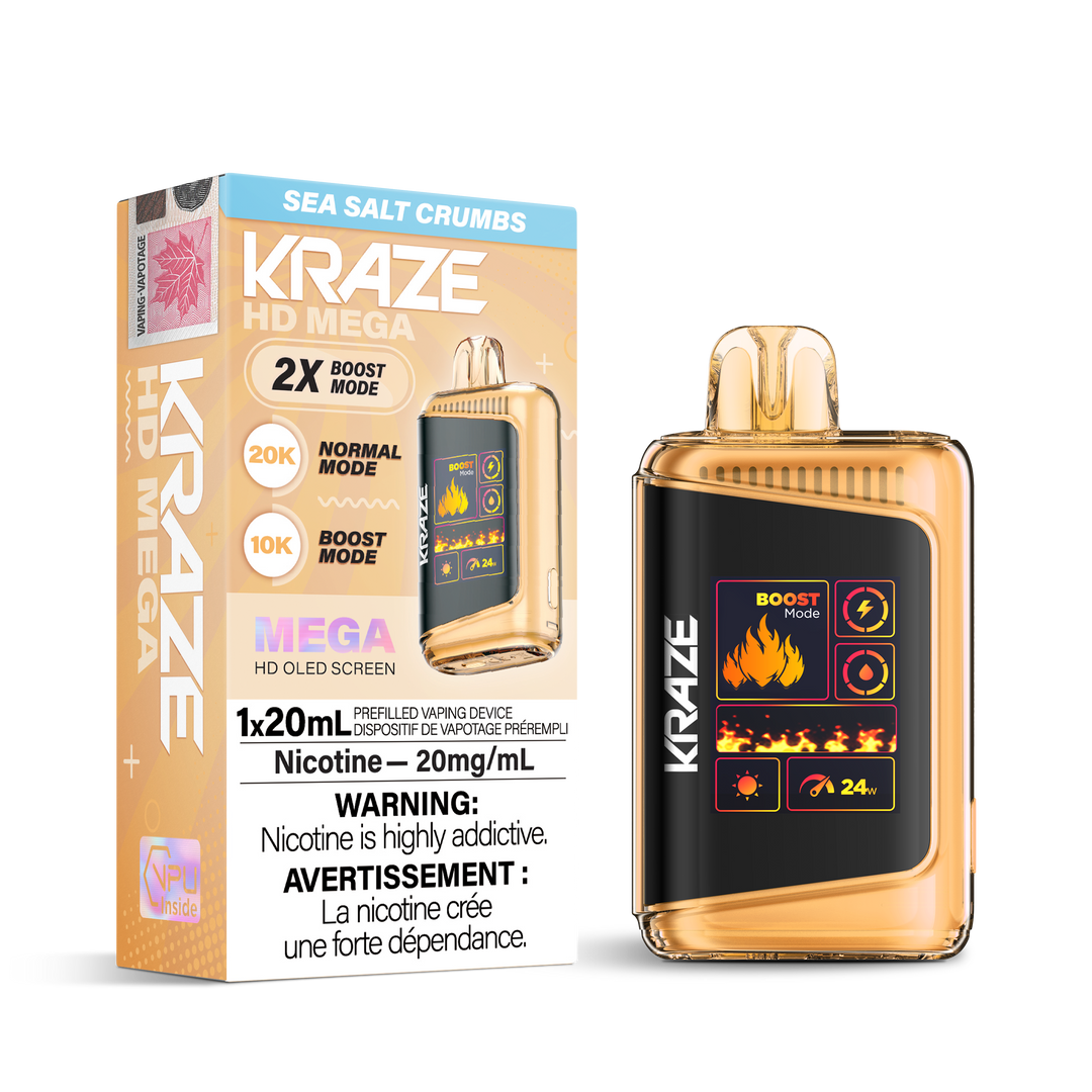 Kraze HD Mega 20k Disposable Vapes
