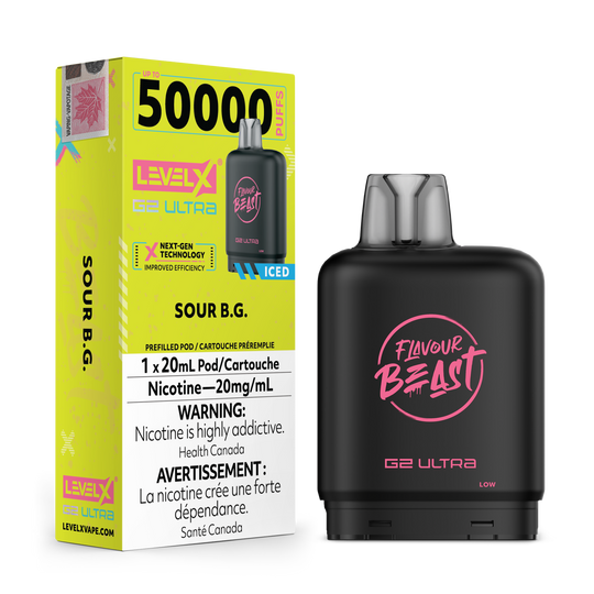 Level X G2 Ultra Flavour Beast Pod 20ml