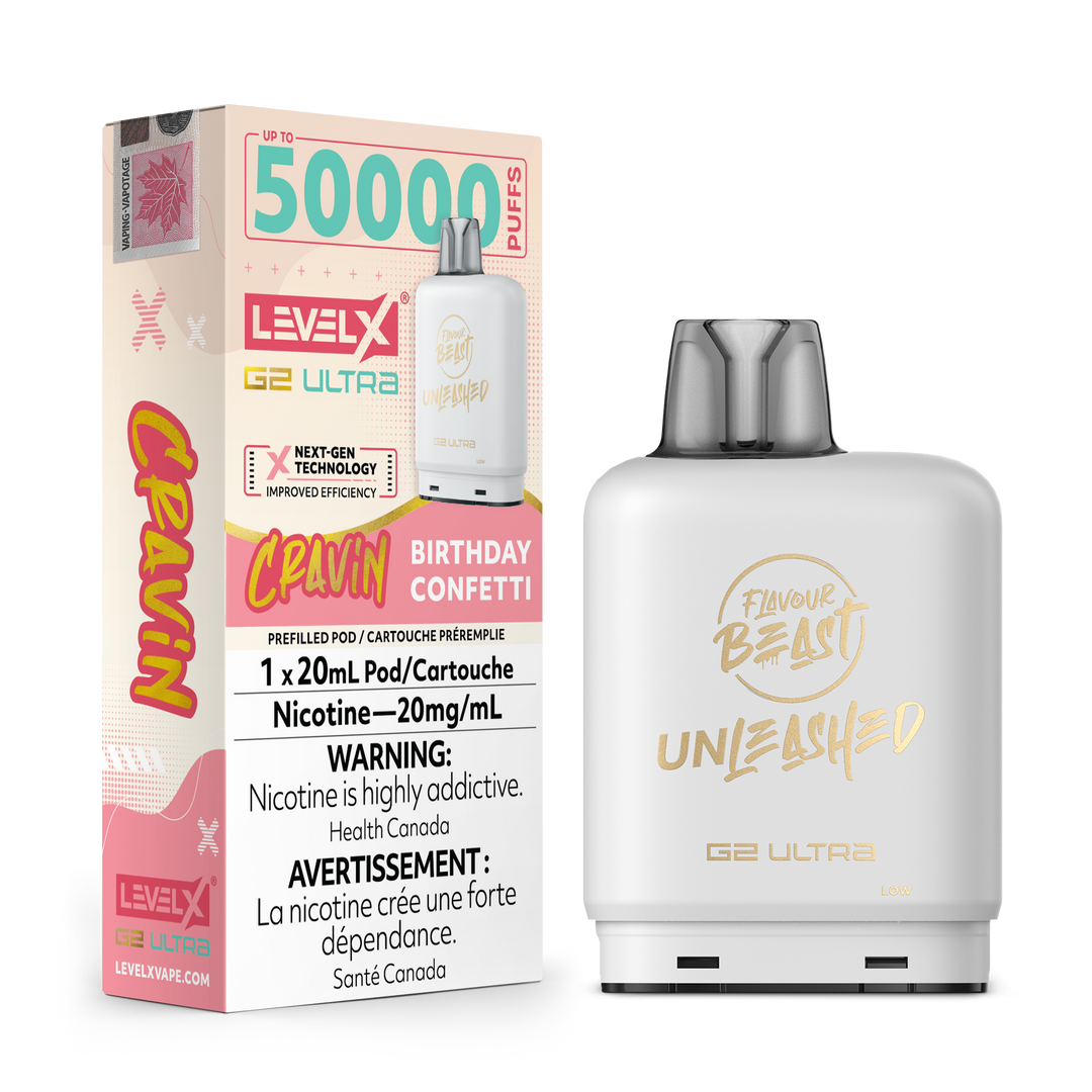 Level X G2 Ultra Unleashed Pods 20ml