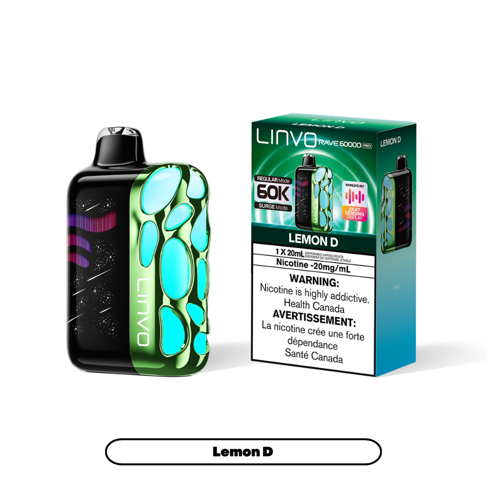 Linvo Rave 60000 Pro 20ml Disposable Vapes