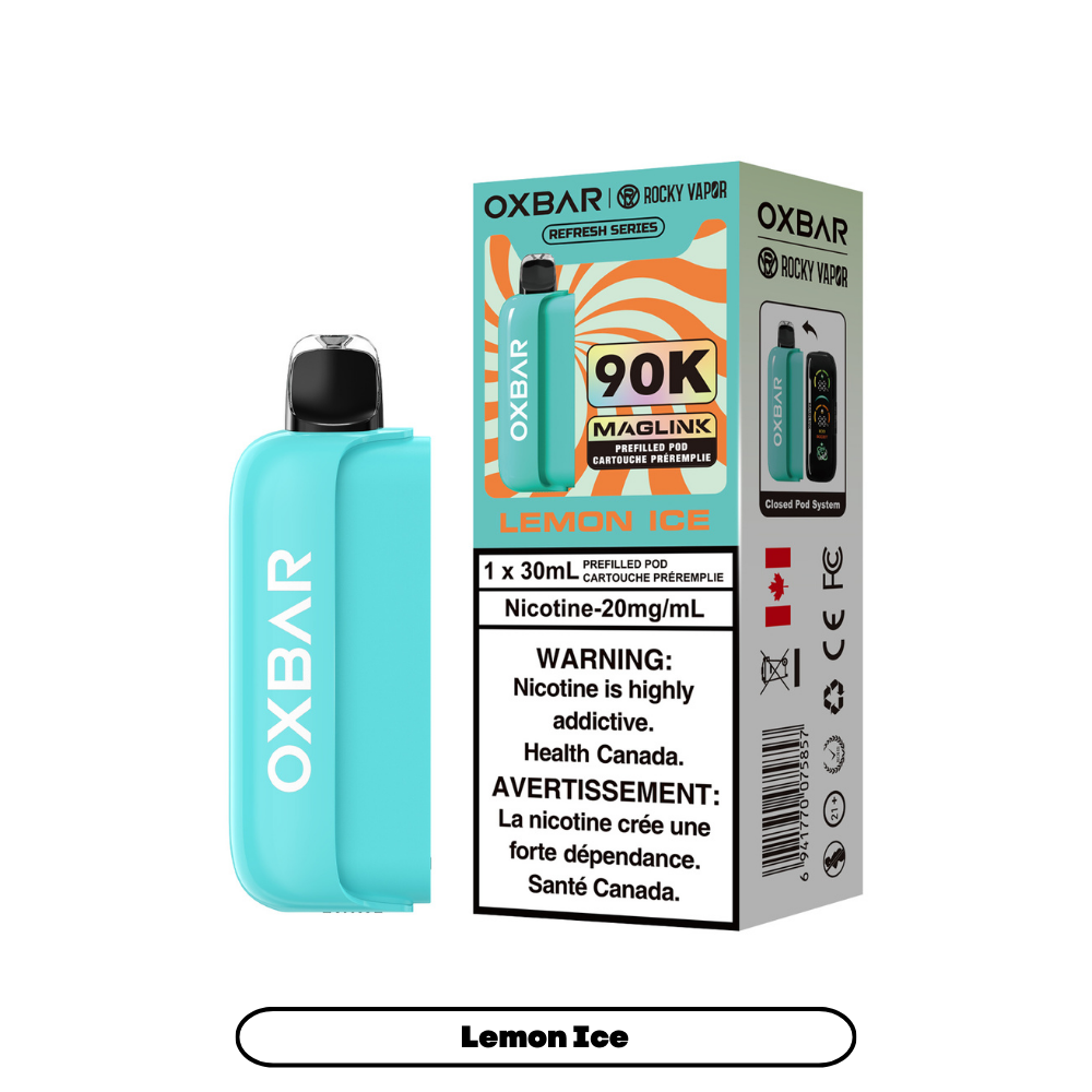 Rocky Vapor X Oxbar Maglink Pre-Filled Pods