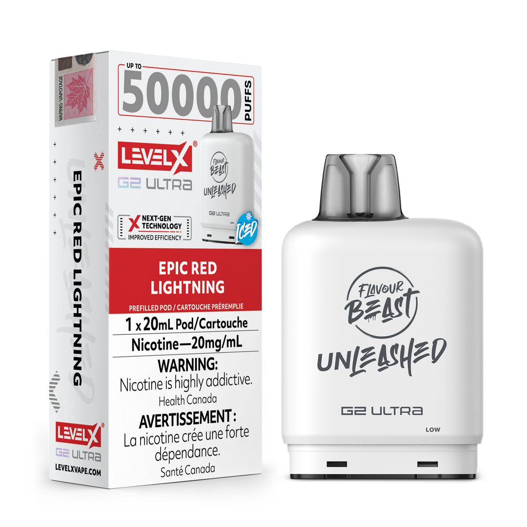 Level X G2 Ultra Unleashed Pods 20ml