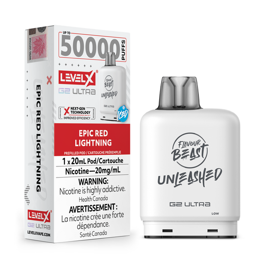 Level X G2 Ultra Unleashed Pods 20ml