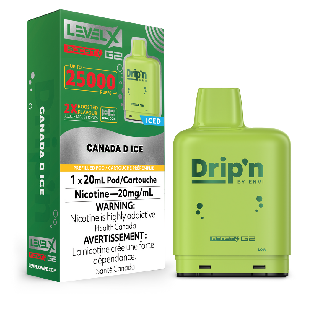 Level X Boost Drip'n 20ml Pod