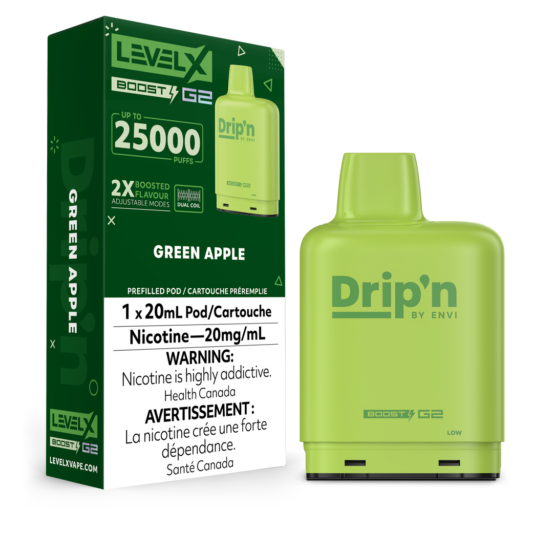Level X Boost Drip'n 20ml Pod