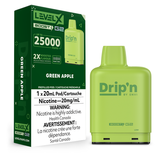 Level X Boost Drip'n 20ml Pod